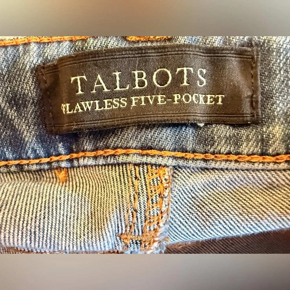 Talbots The Flawless Five Pocket Straight Leg Jeans